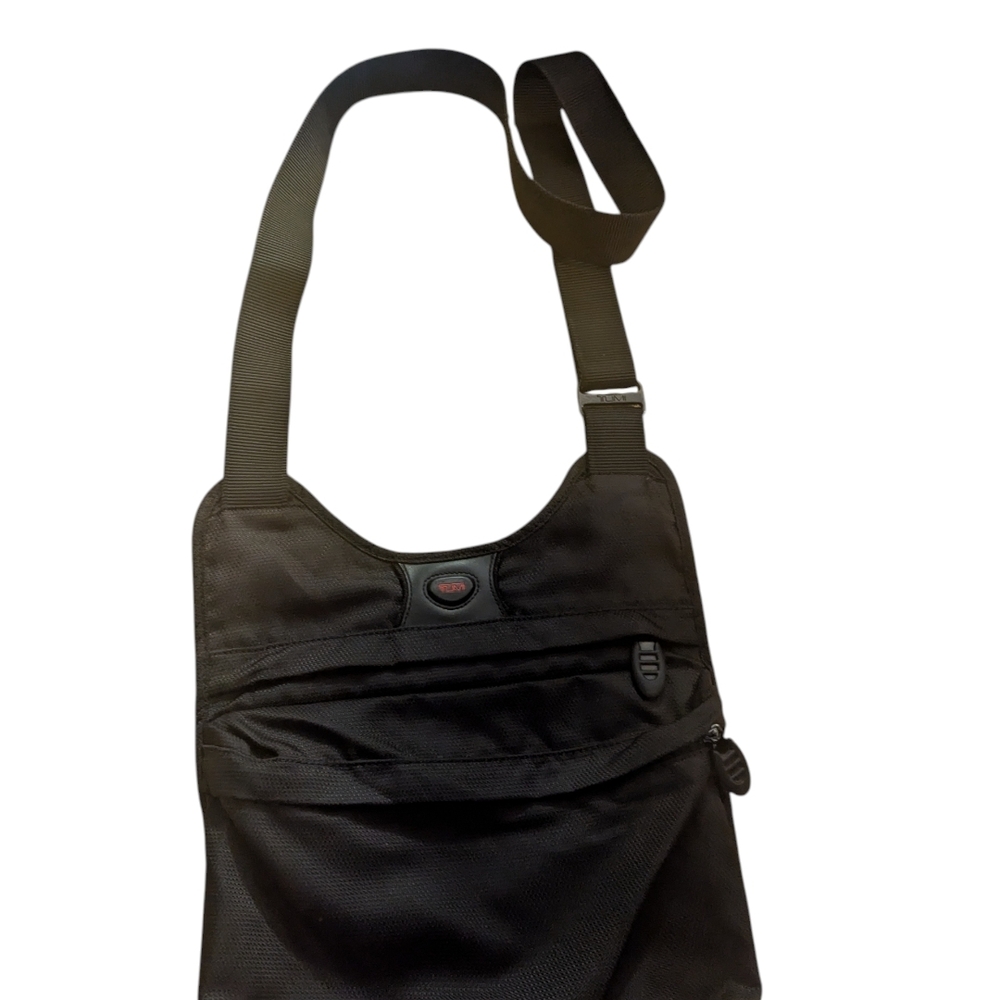 Tumi Black Messenger Bag - Picture 3 of 15